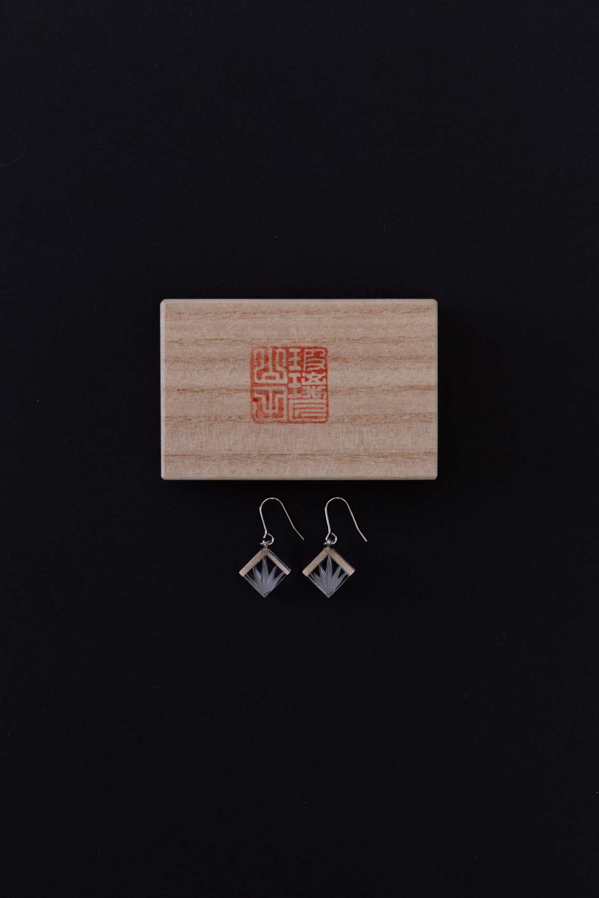 KITOKIRIKO Earrings(bamboo leaves)＆box