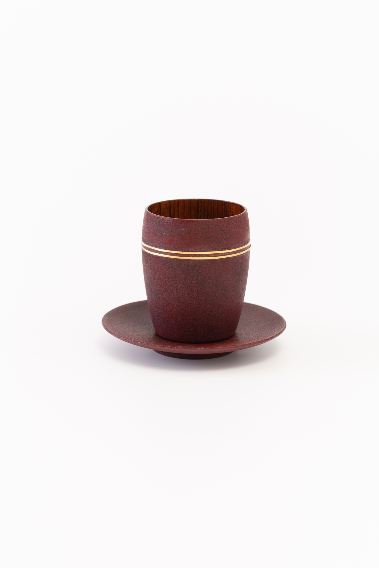 Cup and Saucer (Red)