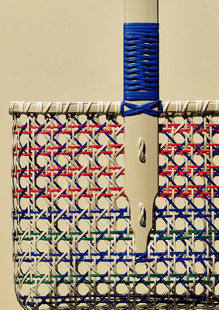 Image:Coloured Bamboo Basket