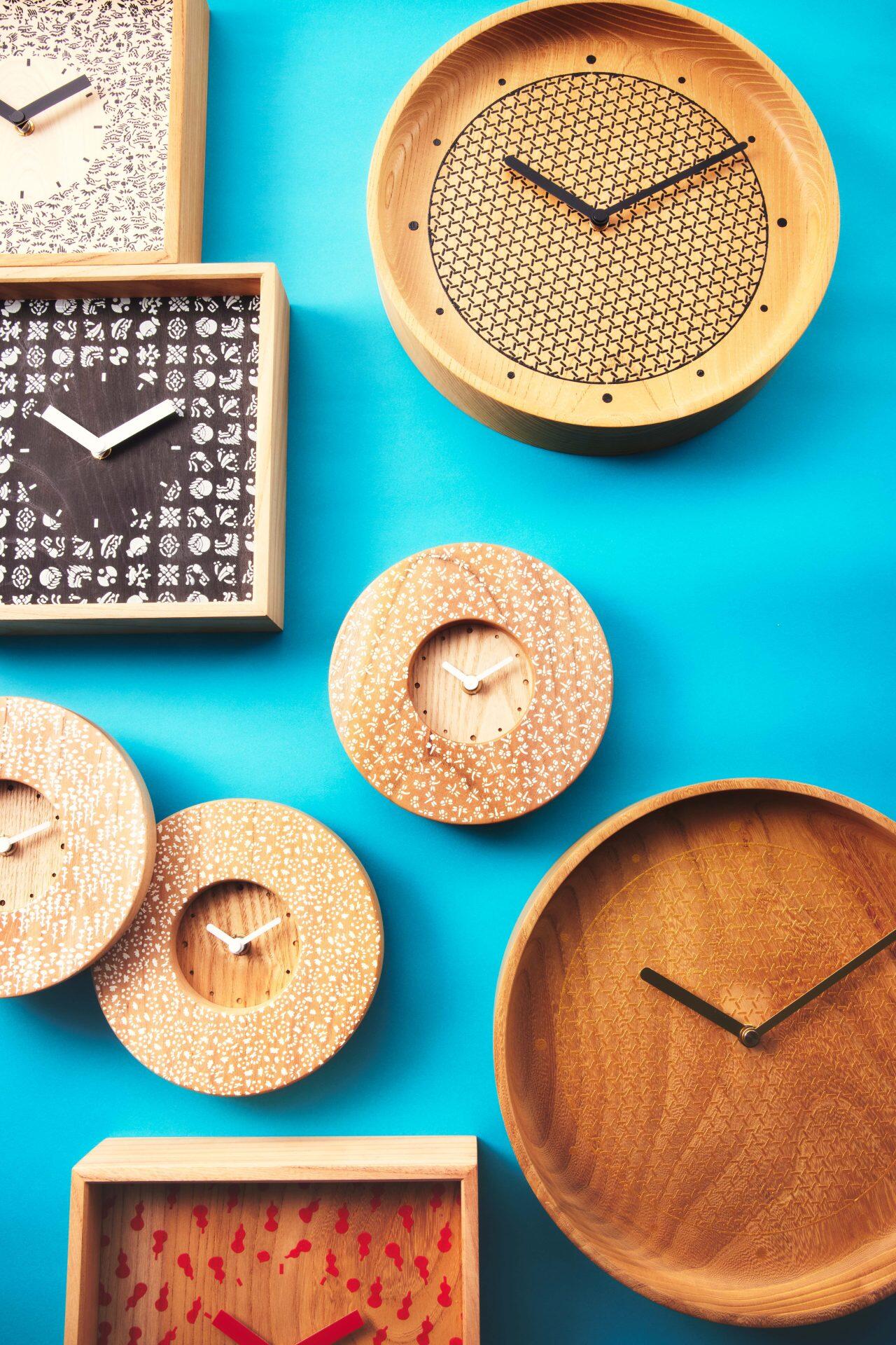image：KOMON WOOD CLOCK