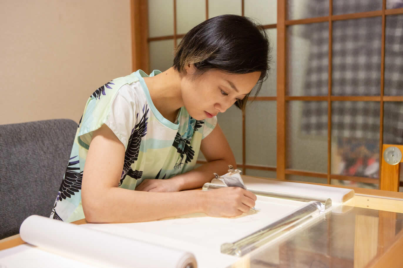 image：Yukiya Co., Ltd.  Tokyo Hand-Painted Yuzen (Kimono)