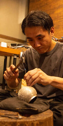 Image: Soutatsu Artcraft Co., Ltd.  Tokyo Ginki (Silverware)