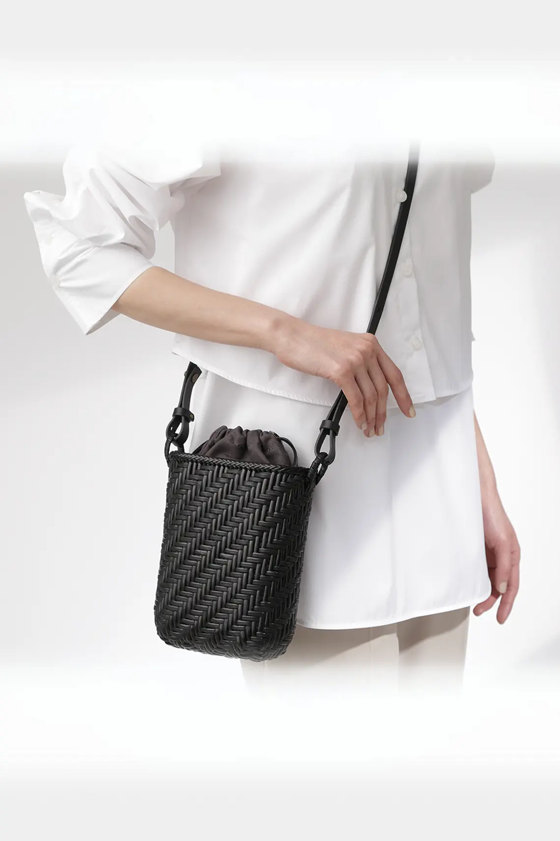 Ajiro Rattan Shoulder Bag