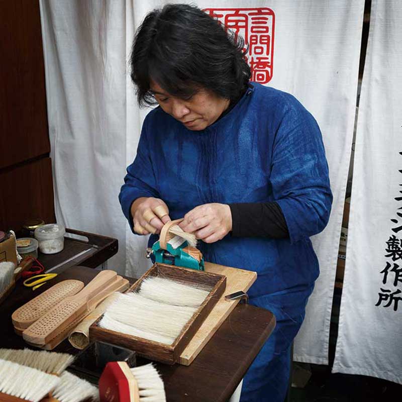 木製刷毛目塗　箸洗12客 木製刷毛目塗 箸洗12客