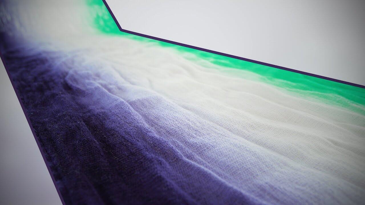 画像：引き染めのダブルス 