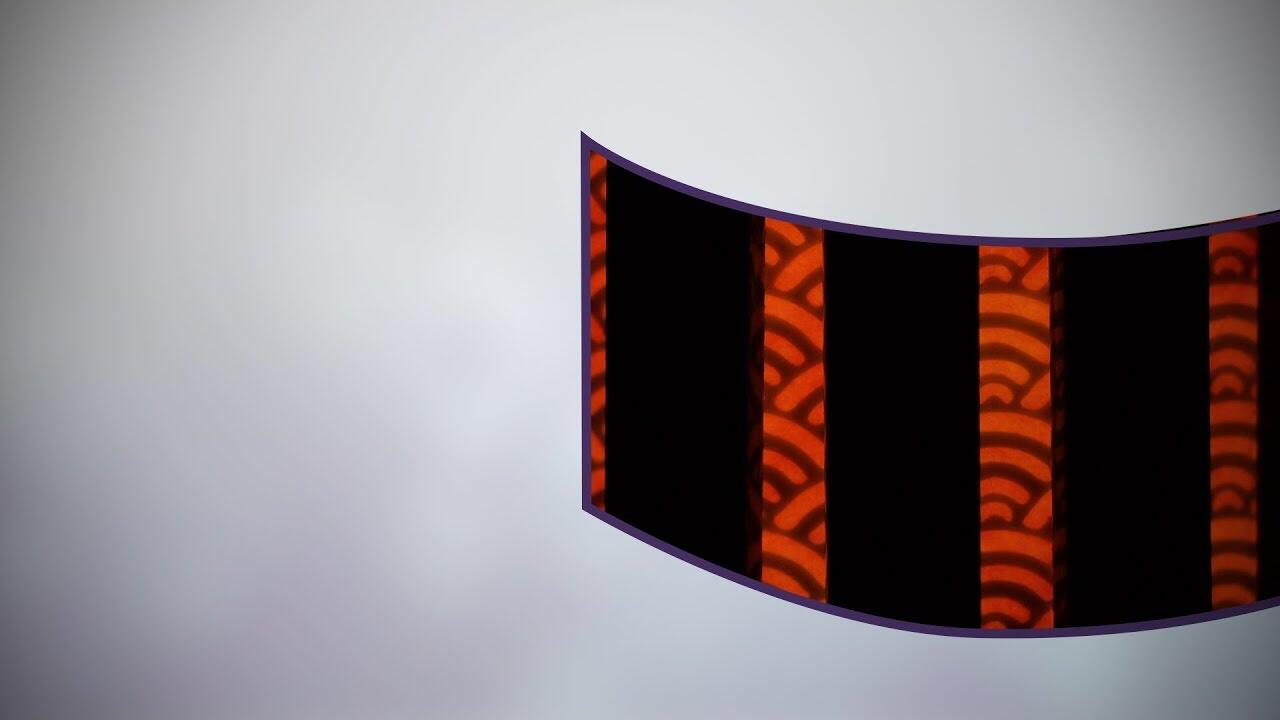 画像：光を通す「漆黒」 