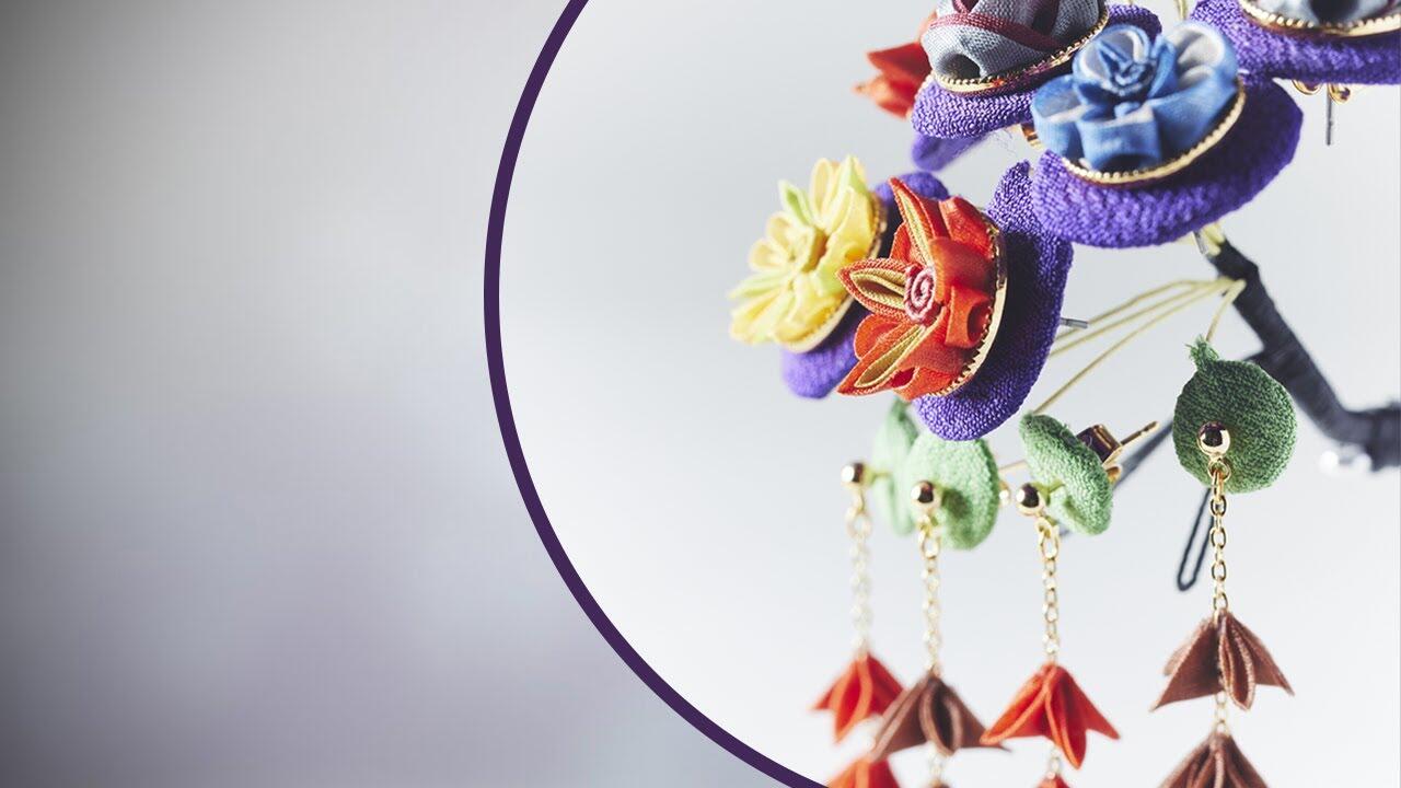 画像：ピアス de かんざし（イシダ商店） 