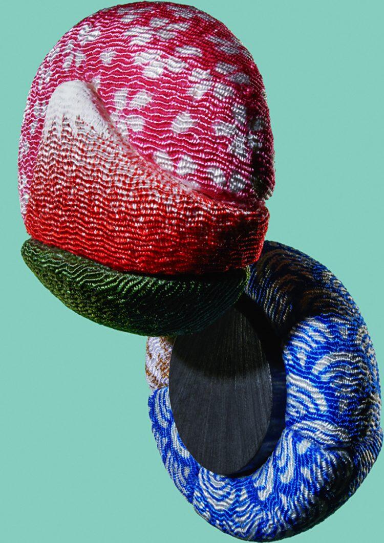 画像：江戸木目込マグネット