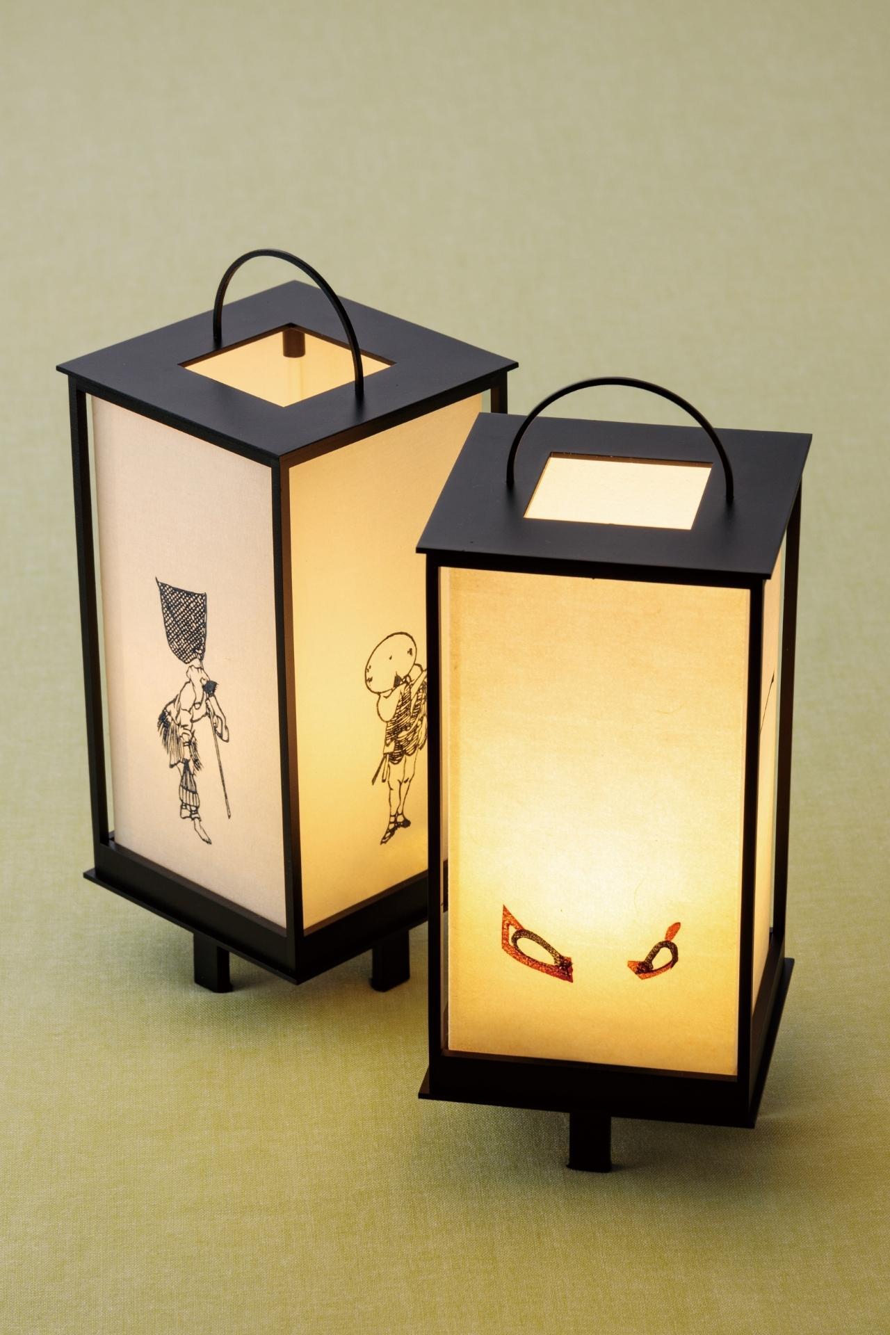 画像：行灯／NIRAMI、江戸の男衆（ニラミ、エドノオトコシュウ）